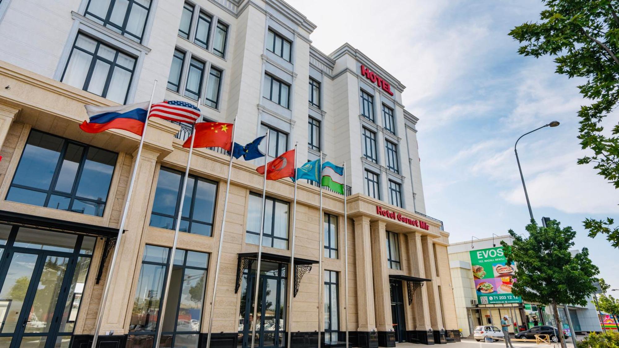 Garnet Mir Hotel タシュケント エクステリア 写真