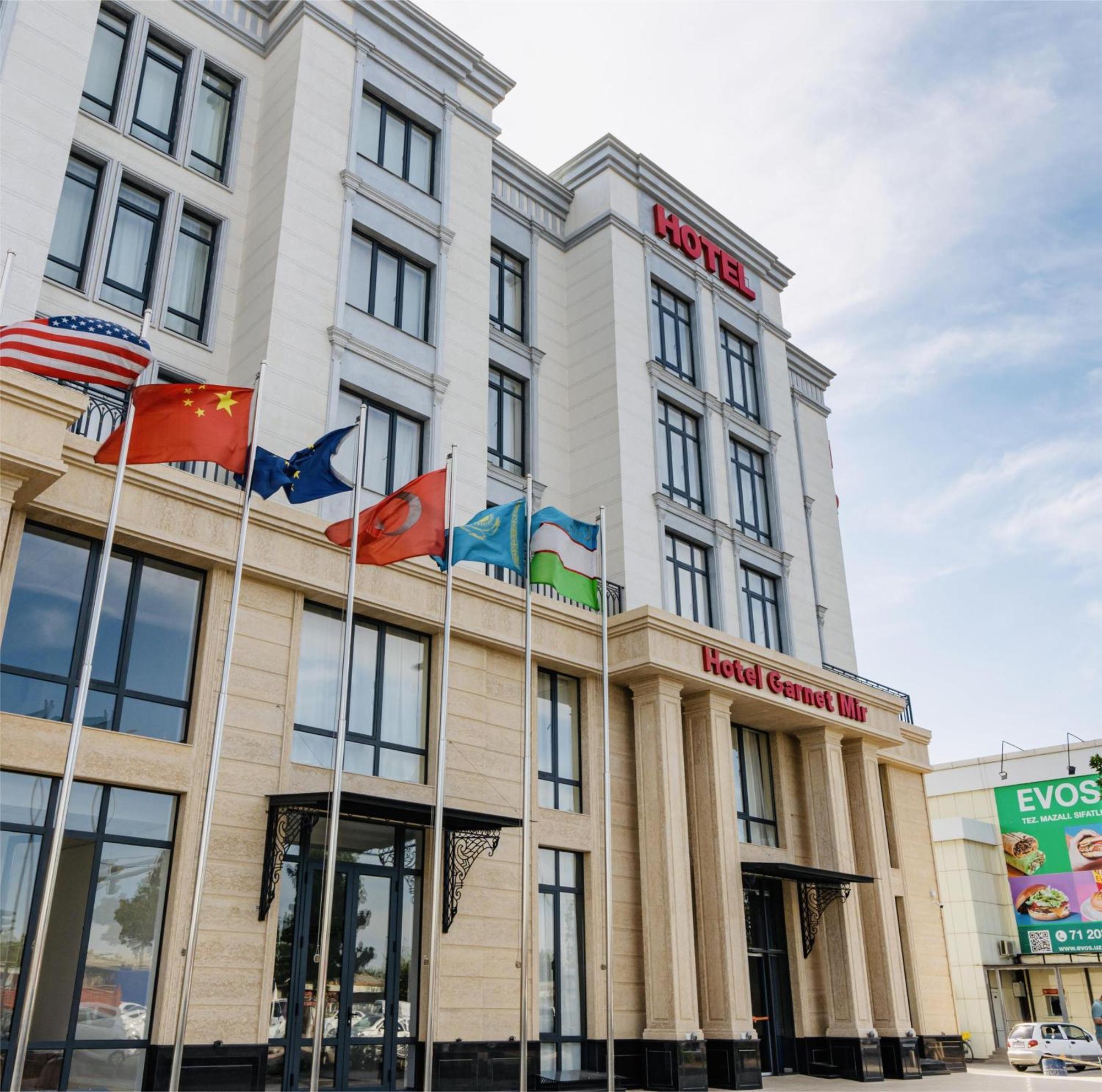 Garnet Mir Hotel タシュケント エクステリア 写真